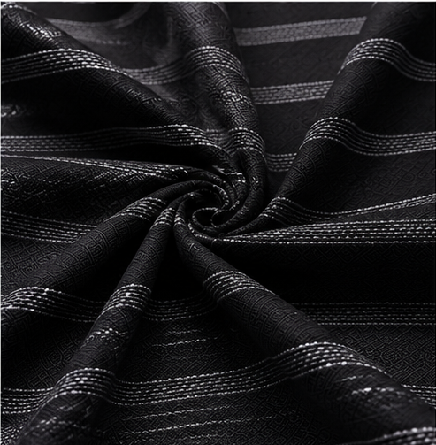 black striped jacquard Premium Fabric - product image 2