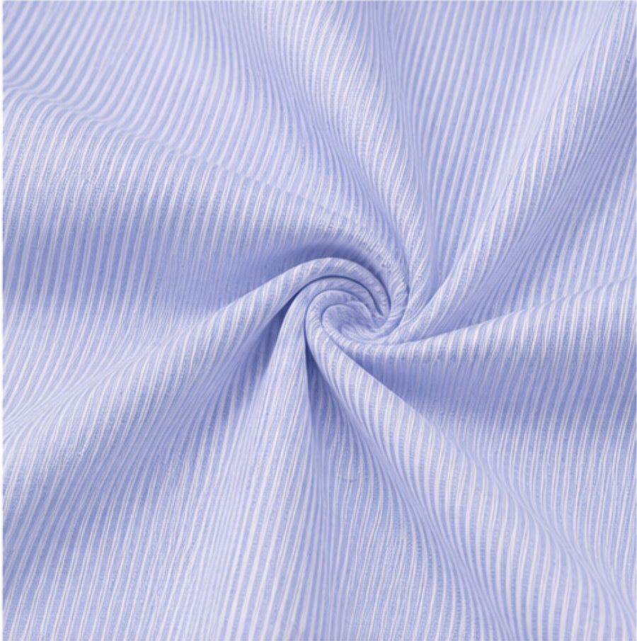 Sky Blue Striped Unstitched Shirt Fabric - featured image