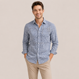 Blue Checks Unstiched Fabric - product image 4