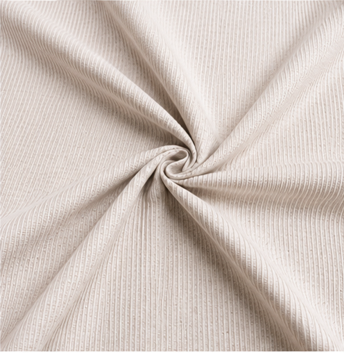 cream ribbed set Premium Fabric - product image 2