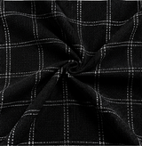 black windowpane Premium Fabric - product image 2
