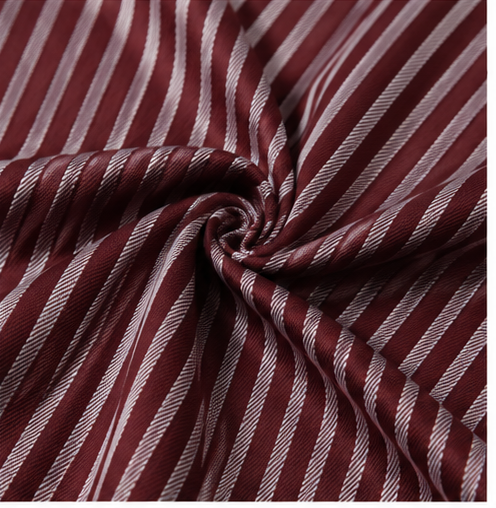 maroon stripe Premium Fabric - product image 2