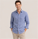blue check unstiched Fabric - featured image
