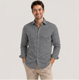 grey herringbone check Premium Fabric - featured image