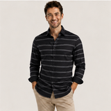 black striped jacquard Premium Fabric - featured image