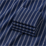 blue stripe Unstiched Fabric - product image 3