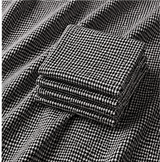 black white microcheck Fabric - product image 3