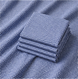 blue check unstiched Fabric - product image 3
