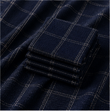 dark navy check set Unstiched Image - product image 4