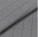 grey herringbone check Premium Fabric - product image 4