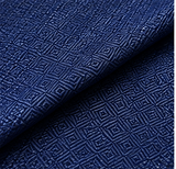 blue jacquard unstiched Fabric - product image 4