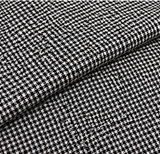 black white microcheck Fabric - product image 4