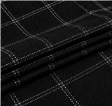 black windowpane Premium Fabric - product image 5