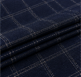 dark navy check set Unstiched Image - product image 2