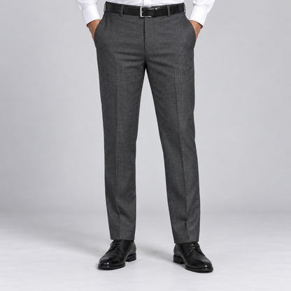 Spdfs-258 -2-Charcoal Grey Textured Trouser