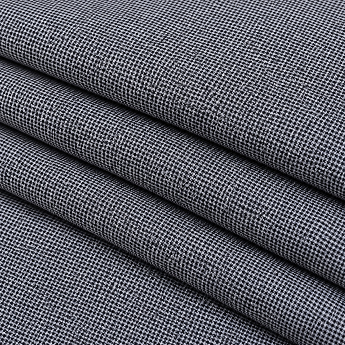 2461 - 3-Charcoal Grey Microcheck Trouser