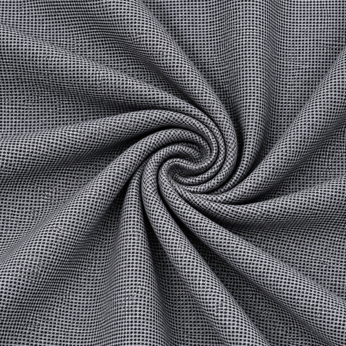 2461 - 3-Charcoal Grey Microcheck Trouser