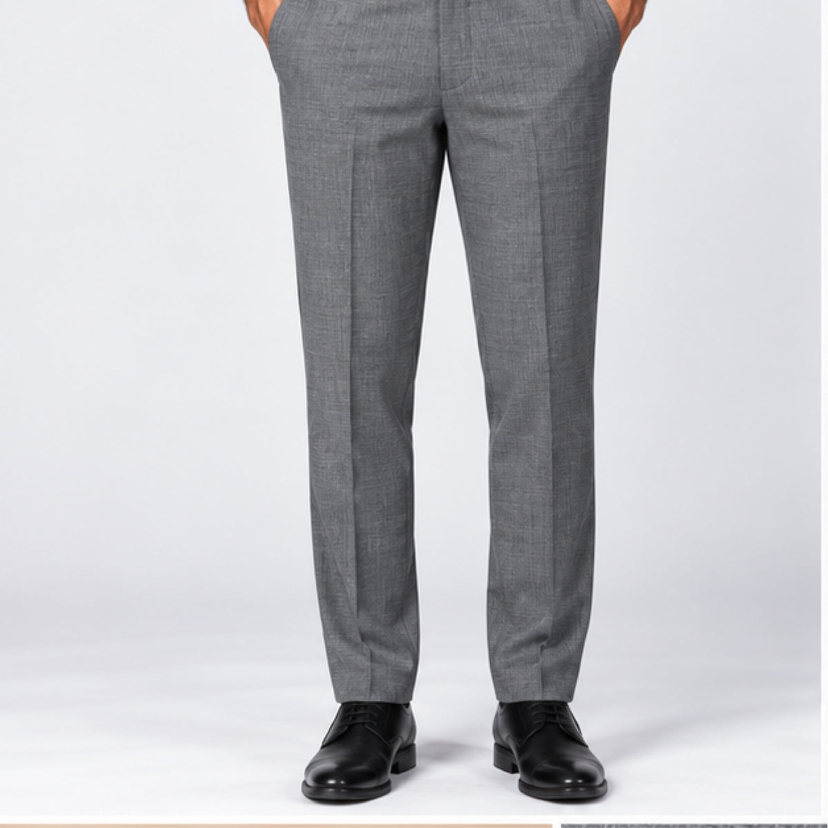 Spdfs-246 -2-Medium Grey Checked Trouser