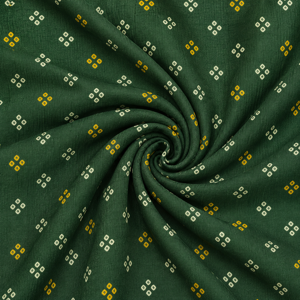 Green Bandhani Kurta