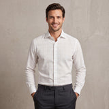 White Checks Cotton premium fabric Shirt - featured image