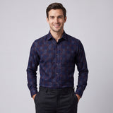 Blue Designer Premium Fabric Shirt - featured image