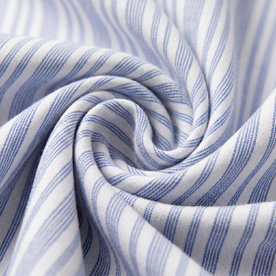 Blue Stipe Cottom Shirt - product image 5