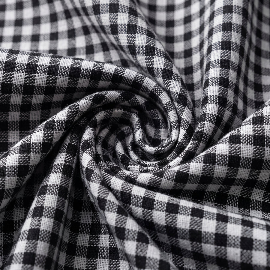 Black checks Cotton Premium Fabric Shirt - product image 3