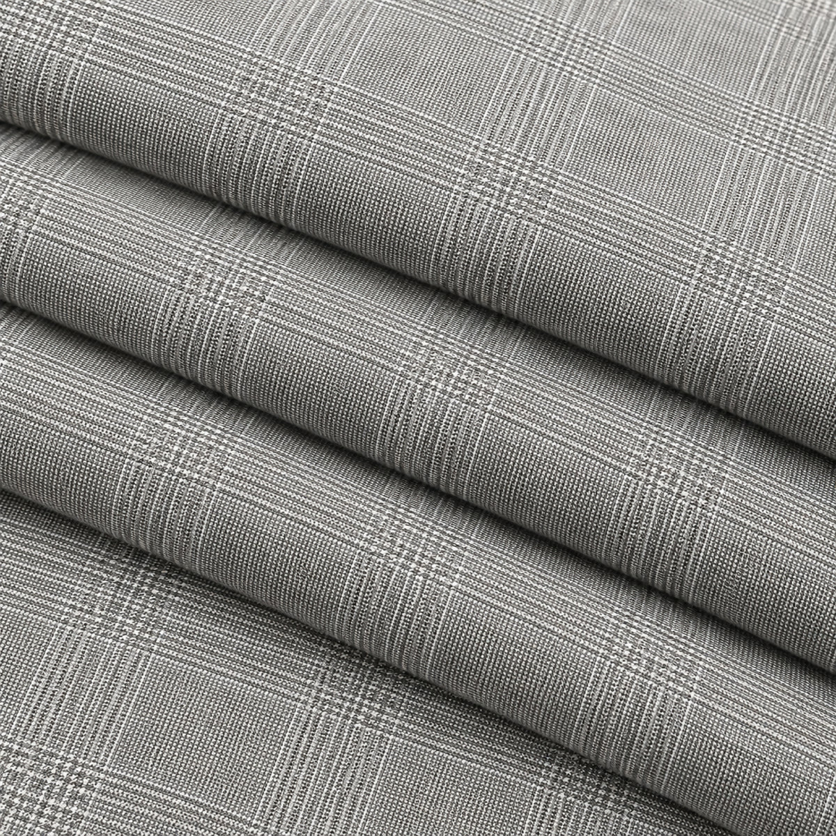JCL -217 - 1-Light Grey Glen Check Trouser Fabric view 3