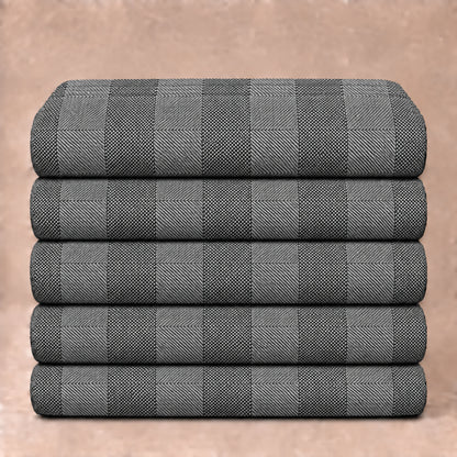 JCL-290 - 1-Monochrome Block Check Trouser view 5