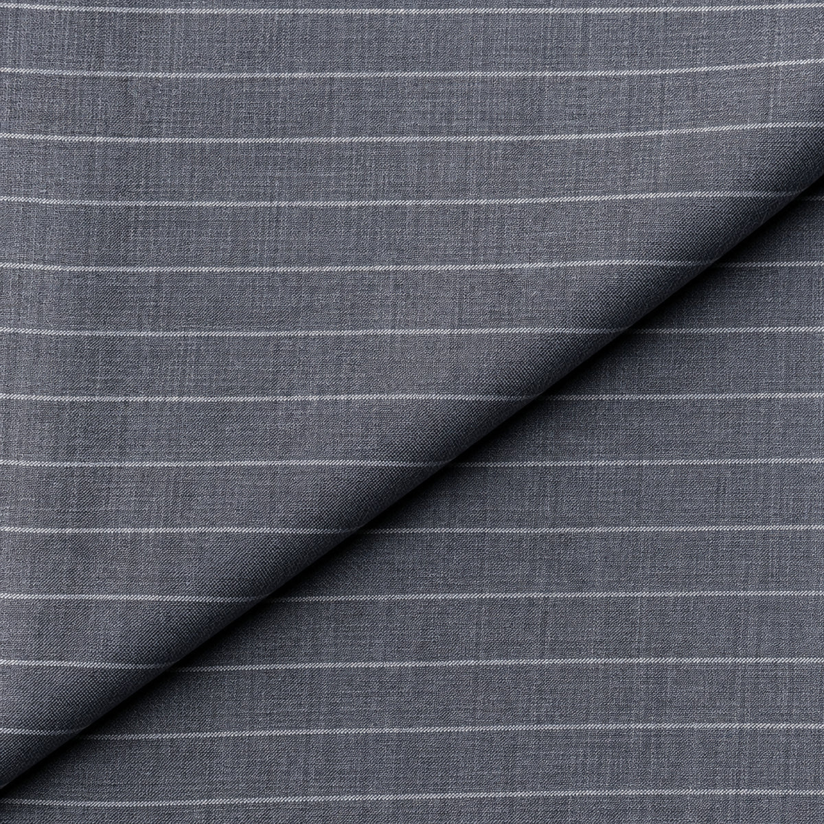 JCL-218 - 1-Steel Grey Pinstripe Trouser Fabric view 4