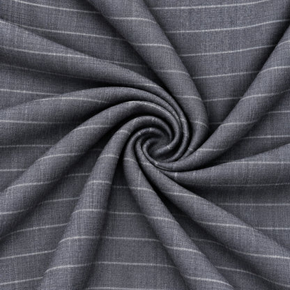 JCL-218 - 1-Steel Grey Pinstripe Trouser Fabric view 2
