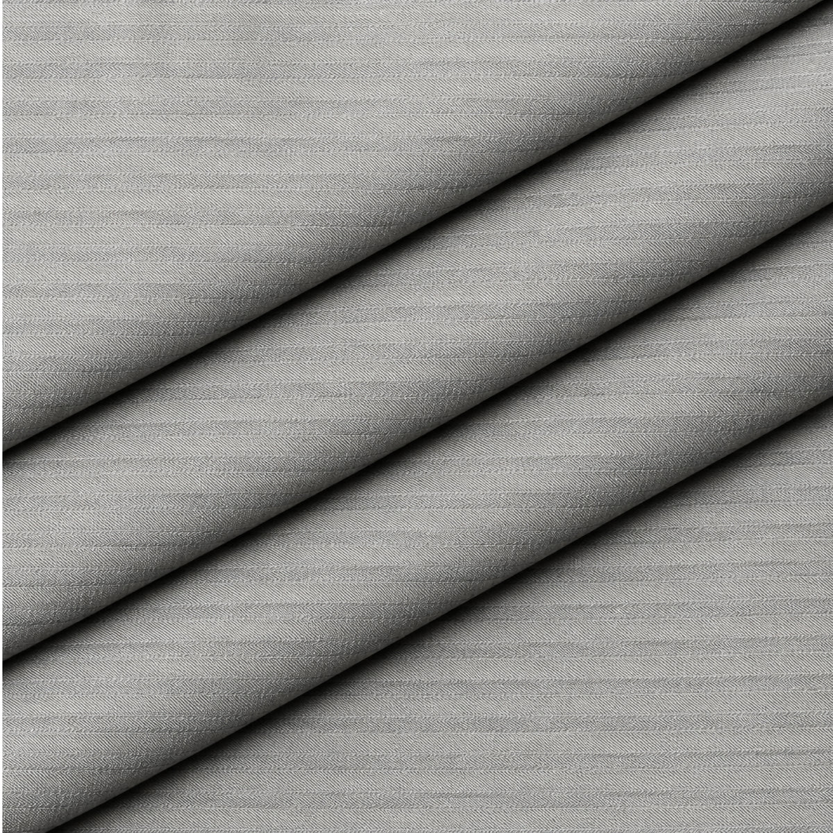 02536 - 2 -Light Grey Subtle Stripe Trouser Fabric view 3