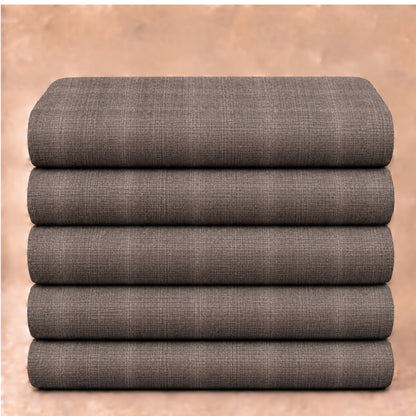 SPD-972 - s-**Taupe Brown Textured Trouser** view 5