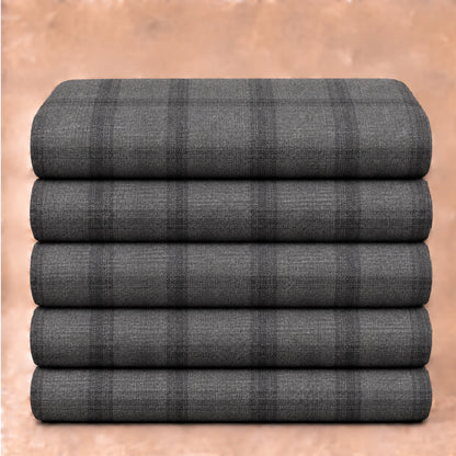 SPD-976 - 2-Charcoal Grey Textured Trouser view 5