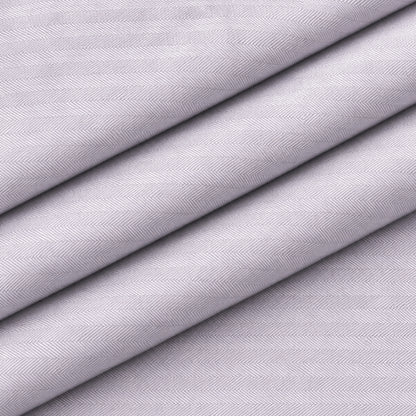  SPD/SH-658 - 8-White Herringbone Texture Shirt view 3