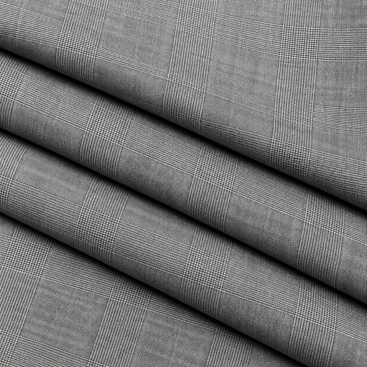 JCL-281 - 1-Silver Grey Textured Trouser Fabric view 3