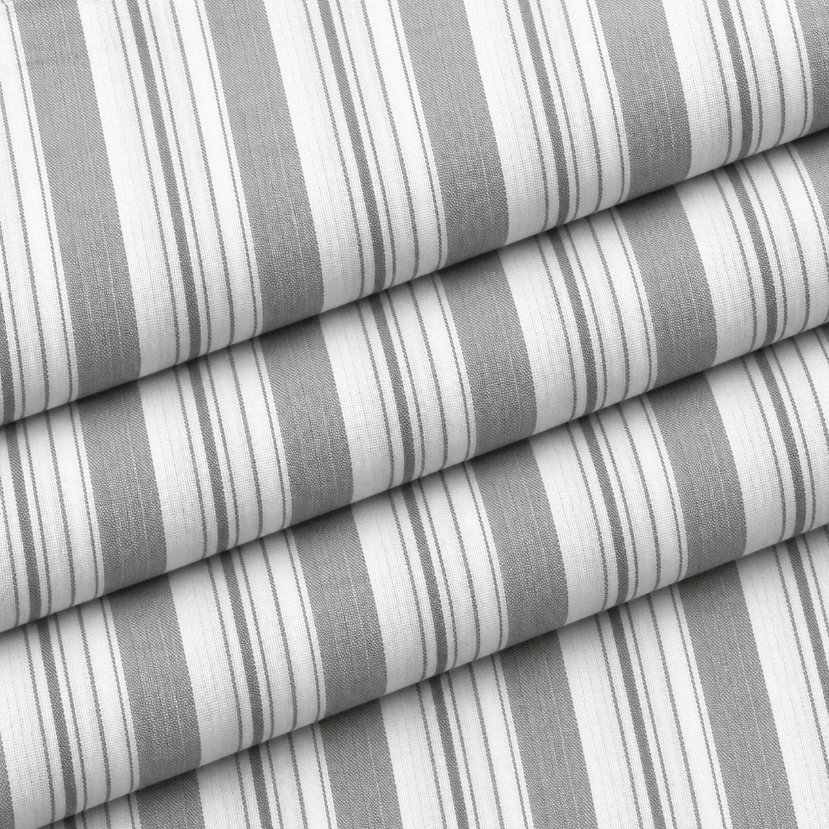 SPD/SH-726 - 2-White & Grey Multi-Stripe Shirt Fabric view 3