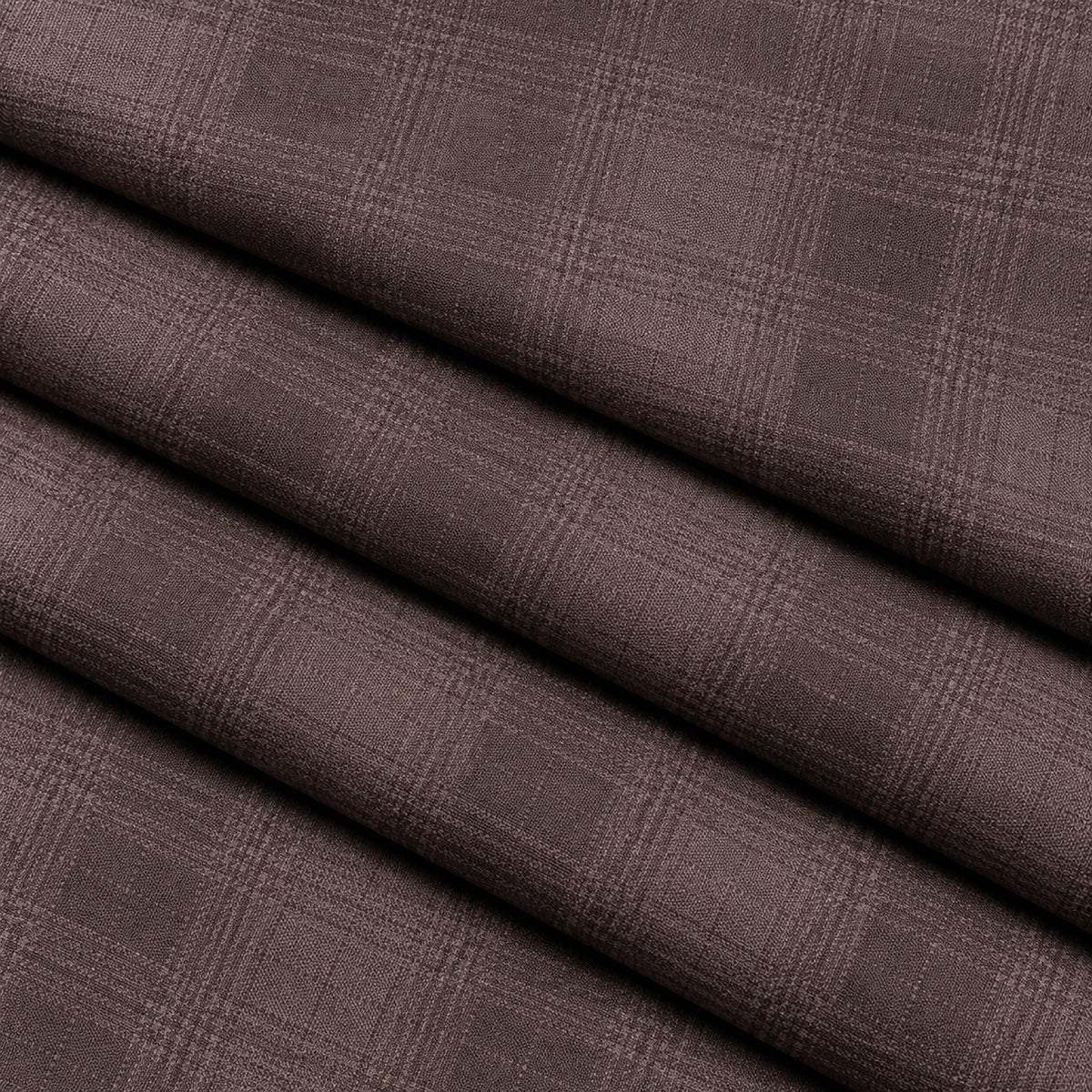 JCL-296 - 3-Cocoa Brown Subtle Check Trouser Fabric view 3