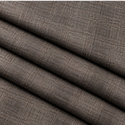02473 - 2-Mocha Brown Subtle Check Trouser Fabric view 3