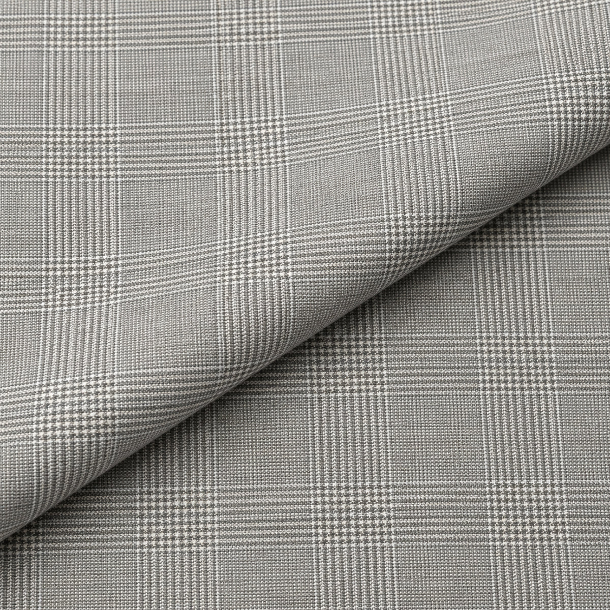 JCL -217 - 1-Light Grey Glen Check Trouser Fabric view 4