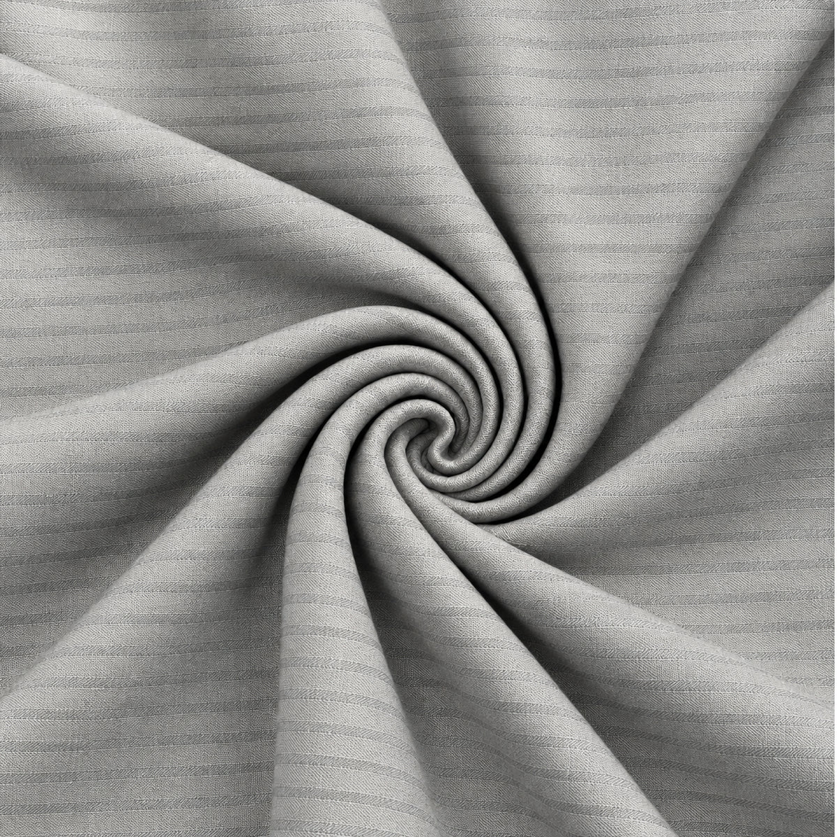 02536 - 2 -Light Grey Subtle Stripe Trouser Fabric view 2