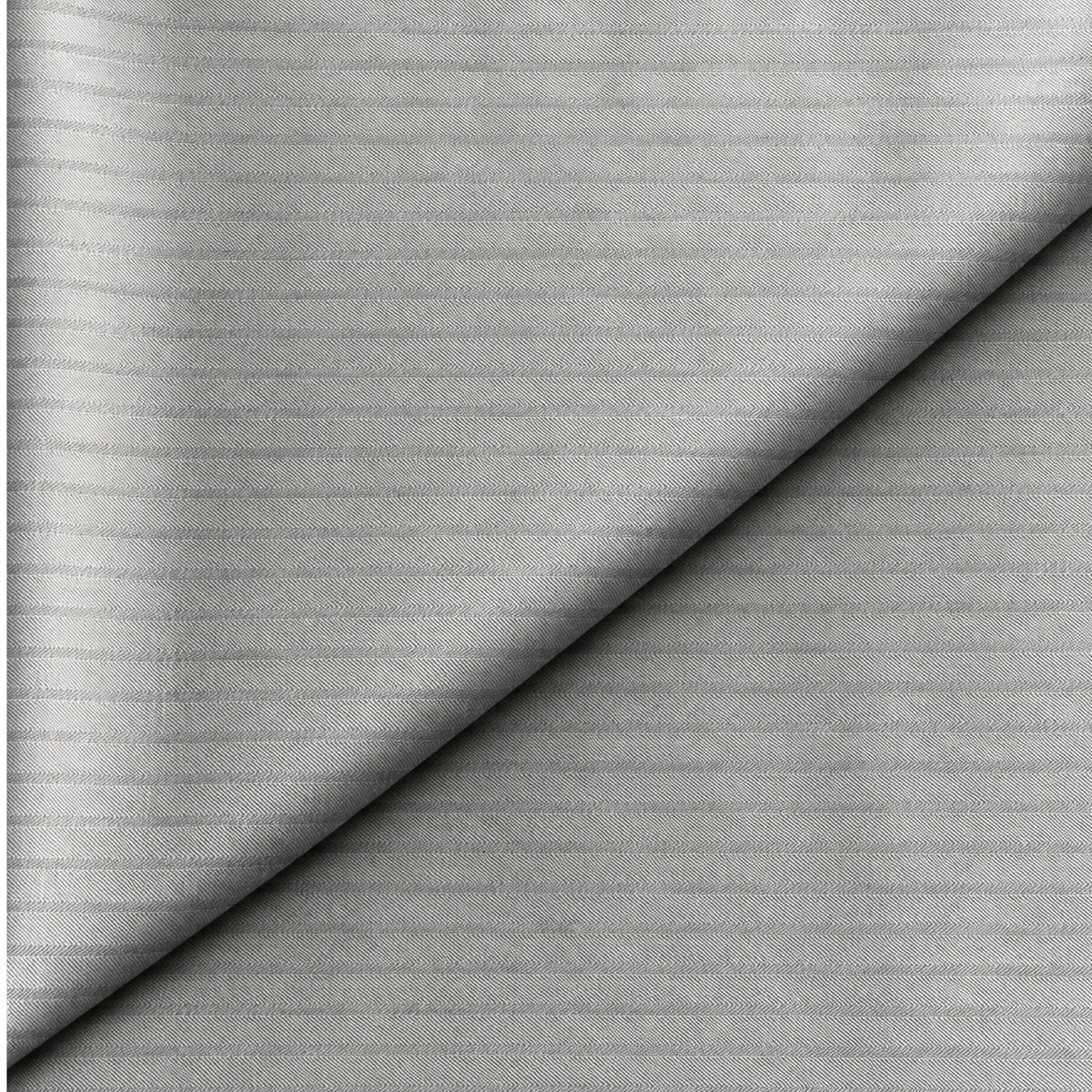 02533 - 1 -Light Grey Textured Stripe Trouser Fabric view 4