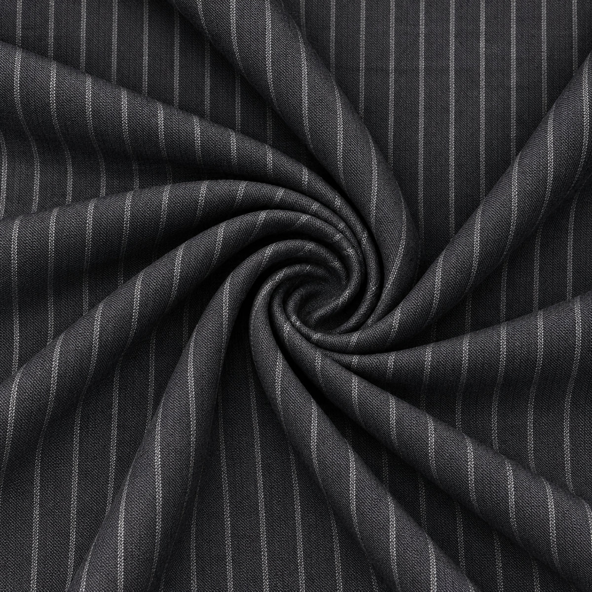 JCL-123 - 5-Midnight Charcoal Pinstripe Trouser Fabric view 2
