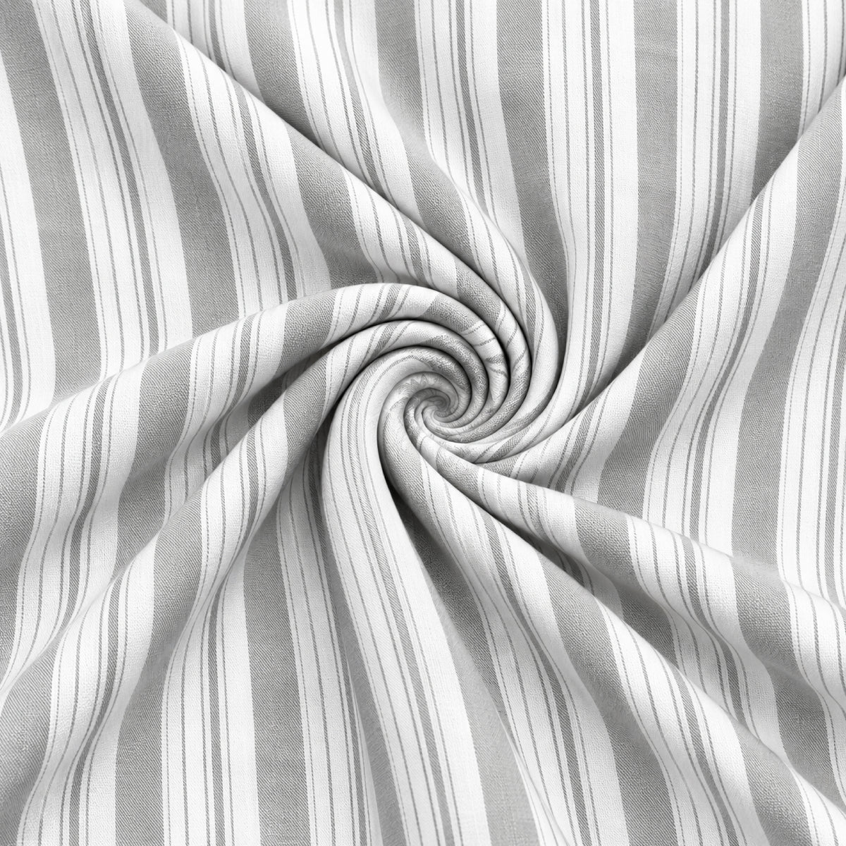 SPD/SH-726 - 2-White & Grey Multi-Stripe Shirt Fabric view 2