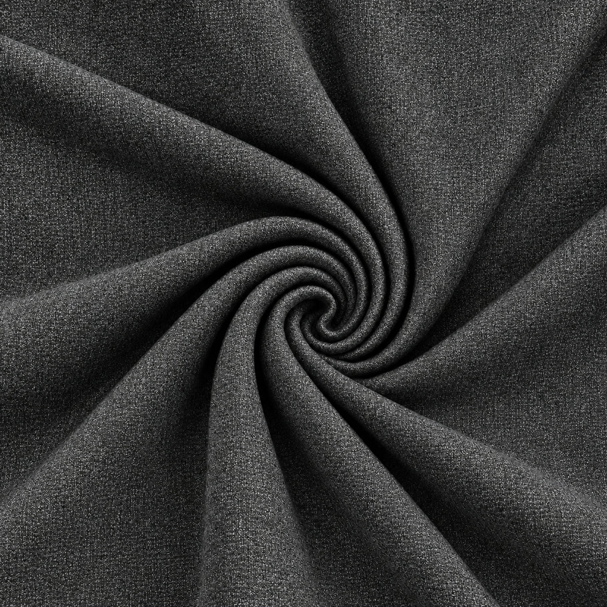 02496 - 3-Dark Charcoal Grey Textured Trouser Fabric view 2