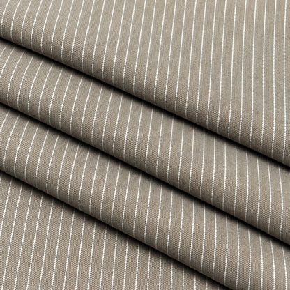JCL-231 - 1-Sand Beige Pinstripe Trouser Fabric view 3