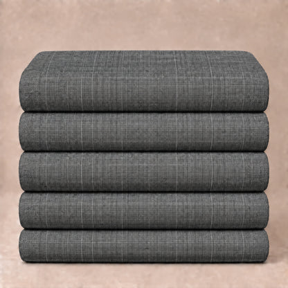 JCL-275 - 2-Graphite Grey Micro-Texture Trouser Fabric view 5