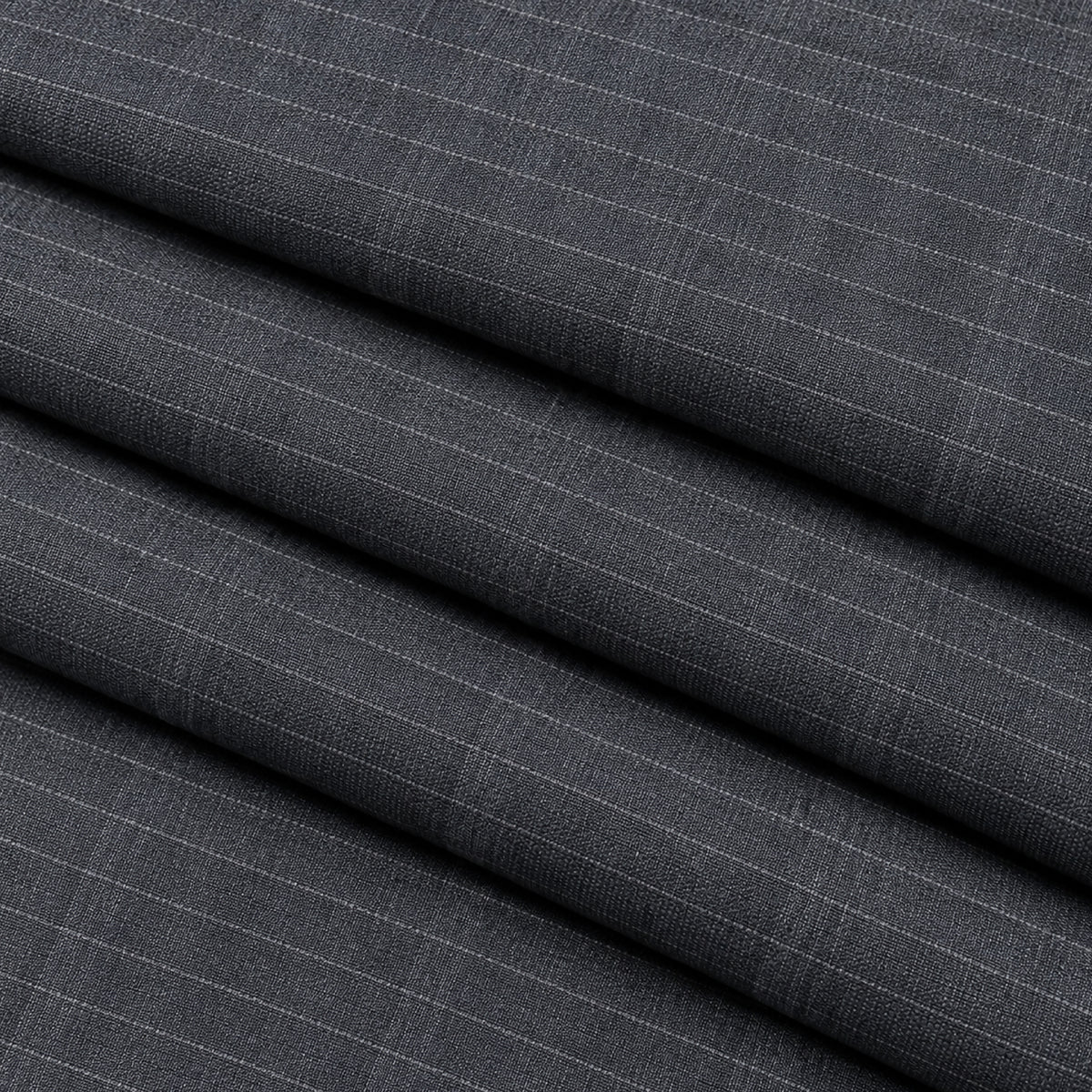 SPD-FS-270 - 2-**Charcoal Pinstripe Trouser Fabric view 3