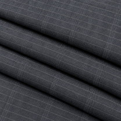 SPD-FS-270 - 2-**Charcoal Pinstripe Trouser Fabric view 3