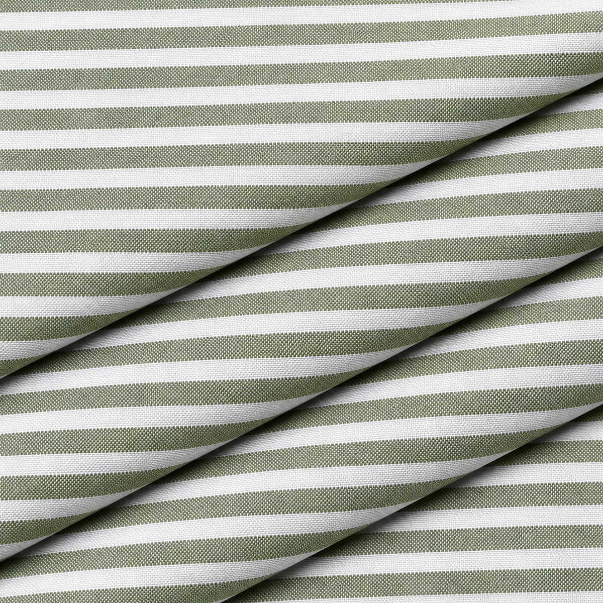 SPD/SH-662 - 3-Olive Green & White Stripe Shirt Fabric view 3